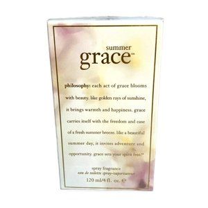 Philosophy Summer Grace Eau De‎ Toilette Spray Fragrance Perfume 4 fl oz*NIB